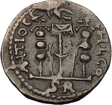 VOLUSIAN 251AD Antioch in Pisidia Vexillum Legionary Eagle Roman Coin i53244