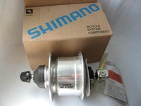 DH-S500 Nabendynamo Shimano Alfine mit Centerlock 36 Loch silber m.Ssp Neu