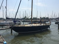 SEGELYACHT Sloop 14,5 Meter Langkieler GFK sehr stabil gebaut, neuer Motor !