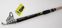 Zebco Hecht Teleskoprute 3,50m / 40-90gr.Wurfgewicht mit Korkgriff 