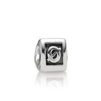 Pandora Element, 925 Sterling Silber Buchstabe Ø, Charm Alphabet 790323OE 