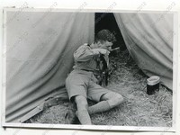 Foto, Jugend, Jungen, Westmarklager 1934, d, Bannführer Rinklin