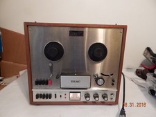 Teac A-1500 Reel To Reel Tape Deck Sold As Is Works