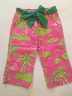Girls Lilly Pulitzer Printed Cropped Pants Size 6