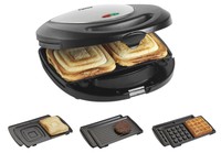 Bestron ASM8010 Kontaktgrill 3-in-1 Waffeleisen Sandwichmaker Multigrill
