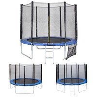 Gartentrampolin Trampolin Sicherheitsnetz Randabdeckung Leiter Wetterschutzplane