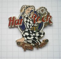 HARD ROCK CAFE HOTEL LAS VEGAS APRIL FOOL JESTER GIRL SLOTPLAYER  LE . Pin(14jk)