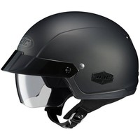 HJC IS-CRUISER - MATTE BLACK HALF HELMET - for harley davidson