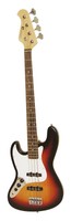 DIMAVERY JB-302 E-Bass LH, sunburst