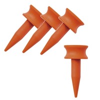 20 Plastic-Step-Tees 5 mm - orange (Eisen 7-8-9-PW) NEU
