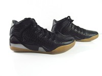 Nike Kobe IX 9 MID EXT QS "BLACK GUM" ELITE Snakeskin Mamba 