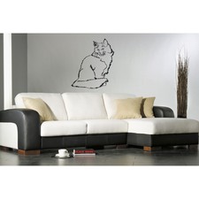 Muzzle Norwegian Forest Cat Wall Art Sticker Decal