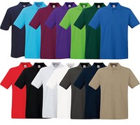 FRUIT OF THE LOOM Poloshirt PREMIUM Polo M L XL XXL 3XL 100%BAUMWOLLE SHIRTS NEU