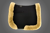 SPSK31 Merino Lammfell Sattelpad Satteldecke Schabracke Sattel Pad Decke Kissen