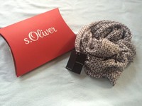 Loop Schal Schlauch S. Oliver Neu OVP Grau Rose