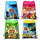 Despicable Me2 Backpack Swimming Clothes Environmental Toy Drawstring Bag newest