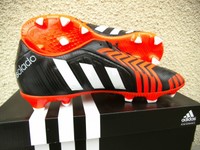 adidas P Absolado Instinct FG - Gr. 42 2/3  Schwarz-Rot-Weiss    (B24161)    NEU