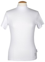 Harry's Horse Turniershirt Spirit KM Damen weiss kurzarm Stretch Stehkragen