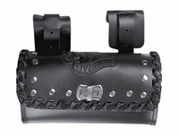 Held Lenkertasche Leder mit Nieten Gepäcktasche Werkzeugtasche aus Rindsleder