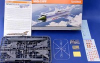 eduard - MiG-21PF 5 Versionen DDR Polen inkl.Ätzteile & Mask 1:48 Modell-Bausatz