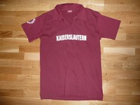 1.FC Kaiserslautern 1.FCK Poloshirt Gr.L Polohemd weinrot kein Trikot kurzarm