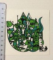 Aufkleber: K2 Snowboarding  (03051558)