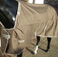 BUCAS Euroriding Turnout light, exklusives Sondermodell mit Fleecefutter, mokka