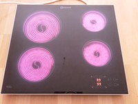 Einbau Ceranfeld BAUKNECHT PLEAT AUTARK ETP8460/IN Cerankochfeld Edelstahlrahmen