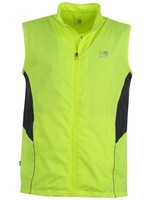 Karrimor Herren Running Lauf Weste Neon Gelb Größe S, L oder XL Neu mit Etikett