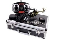 Bravo SX (Blau) im Alukoffer 4 Kanal / 2,4 GHz mit 2 Akkus defekt