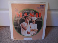 CED Videodisc Mash The Motion Picture RCA Selectavision