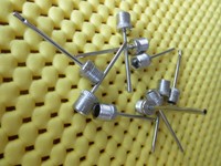 Ballnadel für Luftpumpen mit Autoventil Adapter Fußbälle  Hohlnadel Neu