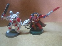 Warhammer 40k ++ Apothecarius & Captain ++