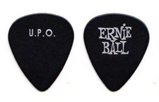 U. P. O. Ben Shirley Black Bass Guitar Pick 2000 No Pleasantries Tour Upo