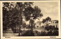 Ak Biesenthal Brandenburg, Bahnhofstraße, Straßenpartie, Gebäude - 1415241