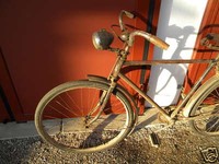 altes BAUER Herren FAHRRRAD der BAUER WERKE KL. AUHEIM Main bei Hanau Herrenrad