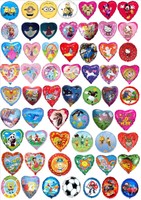 Folienballons in Herz & Rund