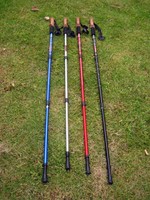 Portable Nordic Walking Stöcke Wanderstöcke Wandern Trekking Teleskop Set Heiß