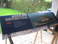 Graupner Baukasten Boot Adolph Bermpohl Bausatz Beschlagsatz Dachbodenfund 