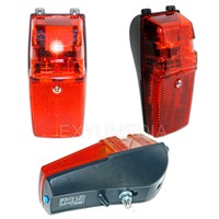 LED Fahrradrücklicht Reflektor für Schutzblech Montage Fahhrad Leuchte Hinten