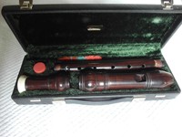 Blockflöte Altflöte Soloinstrument f-Flöte Fehr Grenadill Griffweise barock 