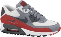 [NEU] ORIGINAL NIKE AIR MAX 90 WEIß/ GRAU/ ROT GR. 36,5 UND GR. 39