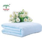Ultra Soft Muslin Cotton Baby Blankets Comfortable Bath Wrap Breathable New Blue
