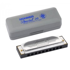 Hohner Progressive Series Special 20 Harmonica Harp Key of Bb B Flat 560