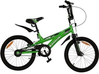 Kinder Fahrrad Kawasaki DIRT 16" Zoll MX 16 Kinderfahrrad Cross BMX Bike grün