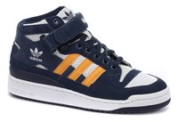 Mens Adidas Originals Forum Mid RS Navy Trainers * AUTHENTIC *