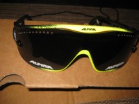 vintage ALPINA Druckknopf wie Pro Sport Sportbrille Sonnenbrille KULT