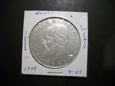 Hungary 1948 20 Forint Silver foreign coin