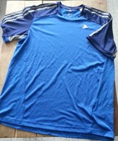 Adidas Climacool Funktionsshirt Blau, Größe L, Herren