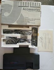 Turbo Grafx 16 PAL Console never used Missing items  ( NOT FOR USA)